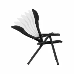 Crespo AP/237 Air-Deluxe campingstoel black
