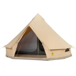 De Wit  Sherpa 400 groepstent inclusief binnentent beige