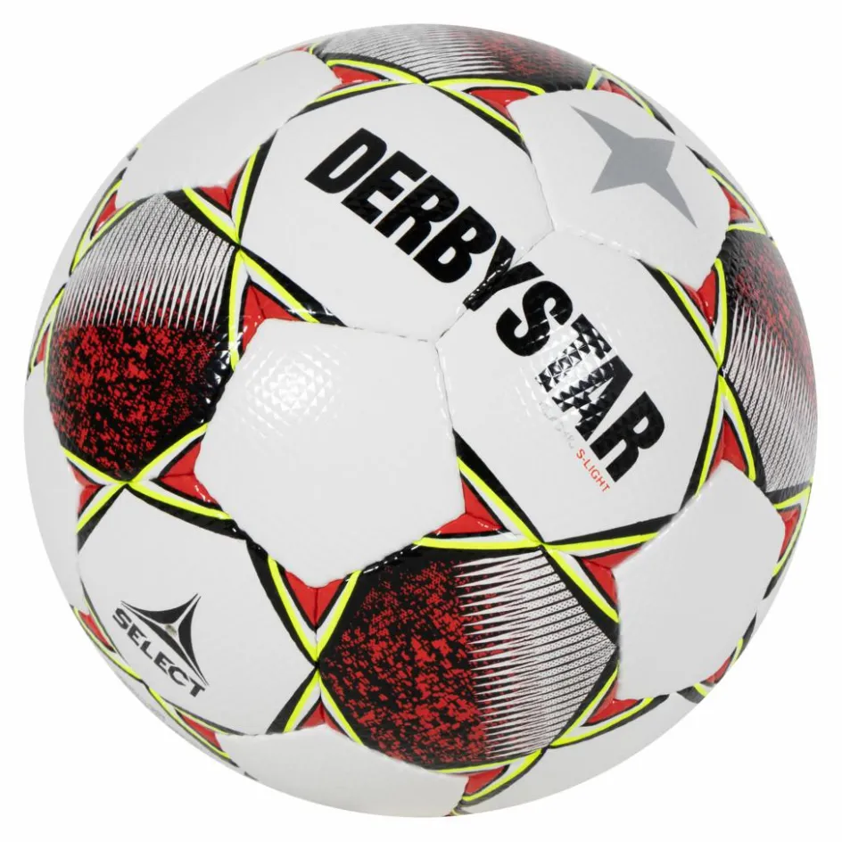 Derbystar Classic S-Light II voetbal white red