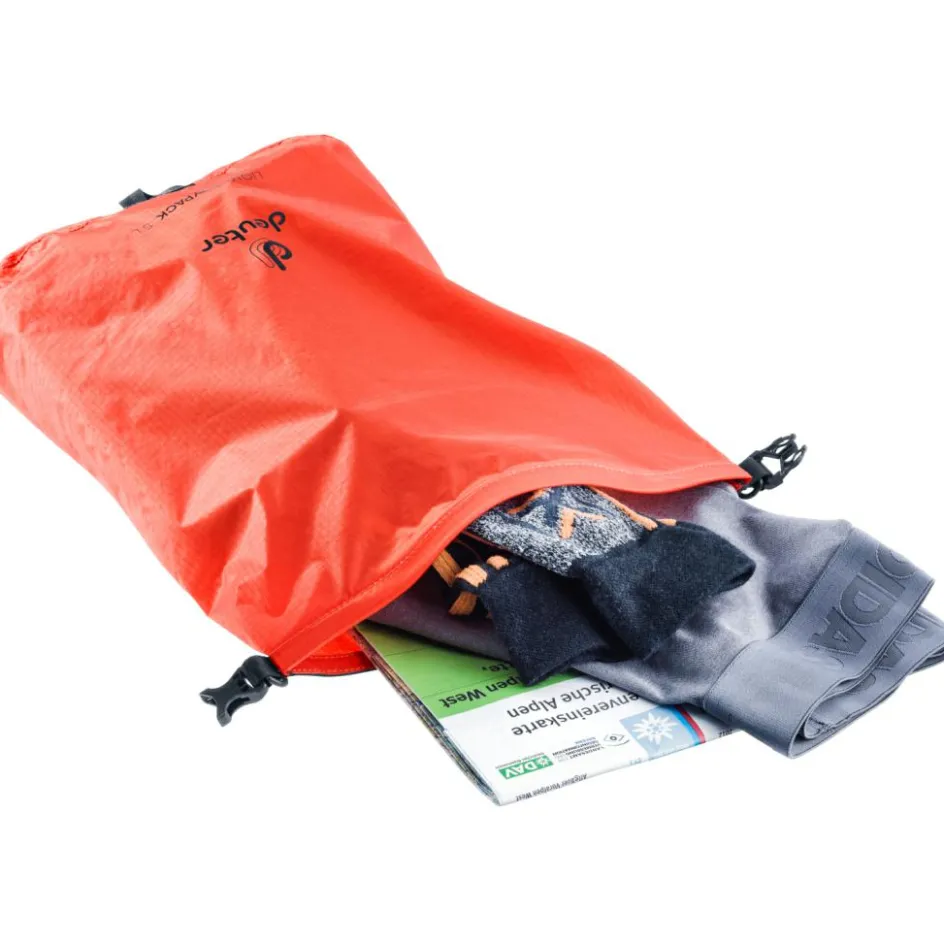 Deuter Light Drypack 5 liter waterdichte zak papaya