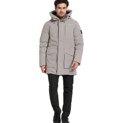 New Didriksons Akilles parka outdoor jack heren ash brown