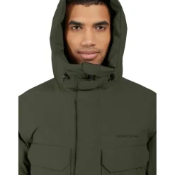 Didriksons Drew parka outdoor jack heren deep green