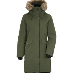 Didriksons Erika Parka outdoor jack dames deep green