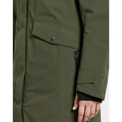 Didriksons Erika Parka outdoor jack dames deep green