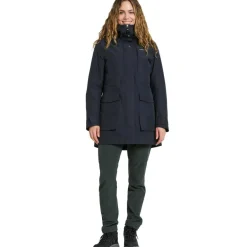 Didriksons Harriet parka outdoor jack dames dark night blue