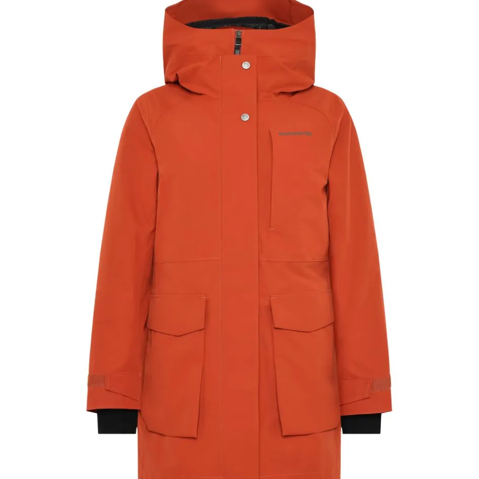 Didriksons Harriet parka outdoor jack dames rust