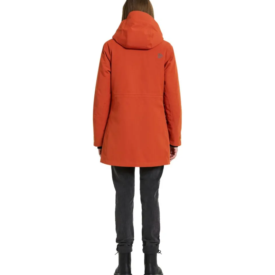 Didriksons Harriet parka outdoor jack dames rust