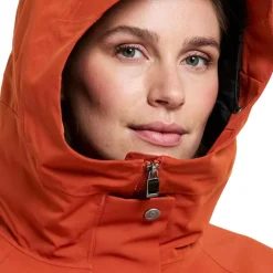 Didriksons Harriet parka outdoor jack dames rust