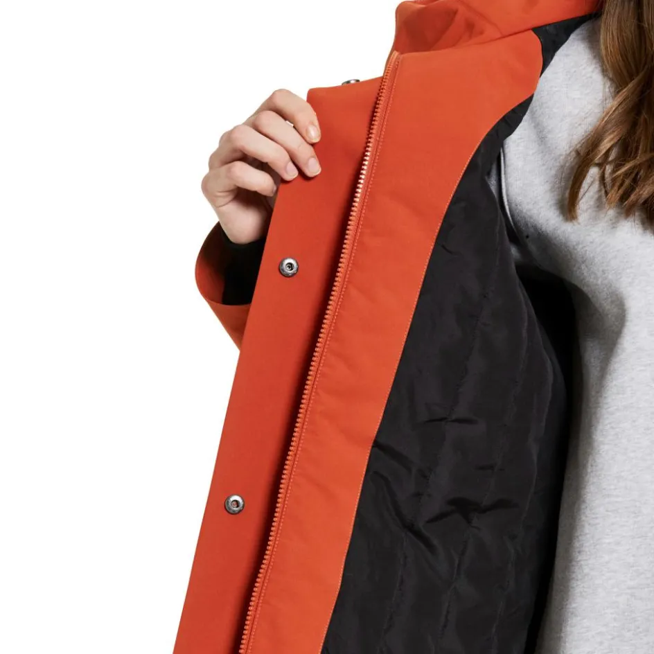 Didriksons Harriet parka outdoor jack dames rust