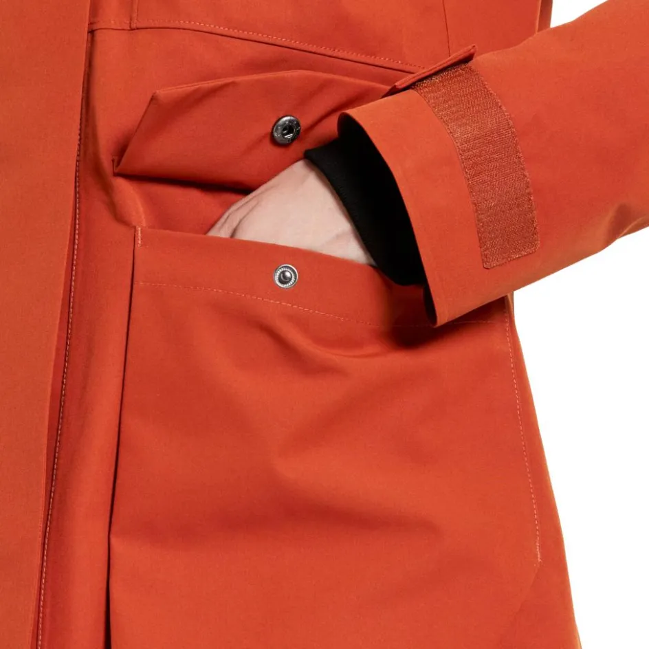 Didriksons Harriet parka outdoor jack dames rust