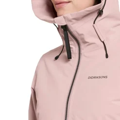 Didriksons Helle parka outdoor jack dames oyster lilac