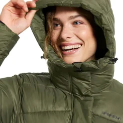 Didriksons Marion parka outdoor jack dames deep green