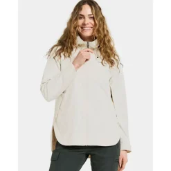 Clearance Didriksons Tilde outdoor jack dames white foam