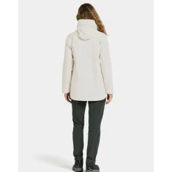 Clearance Didriksons Tilde outdoor jack dames white foam