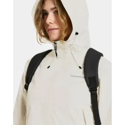 Clearance Didriksons Tilde outdoor jack dames white foam