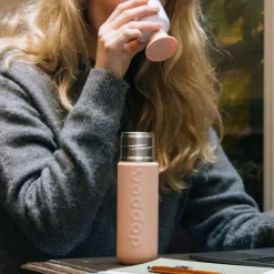 Dopper Insulated thermosfles 350 ml pebble peach