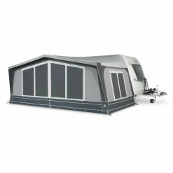 Doréma Diamond XL270 De Luxe voortent 25 mm stalen frame  antraciet