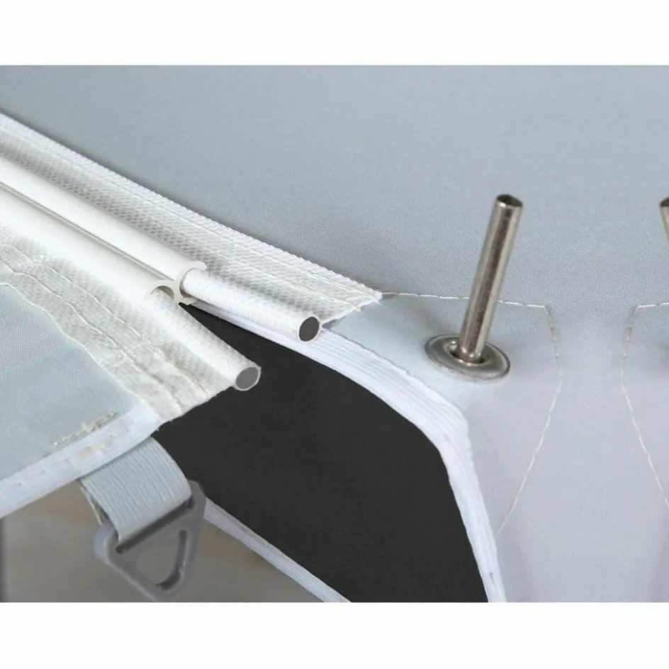 Doréma Palma voortentluifel 25 mm aluminium frame antraciet