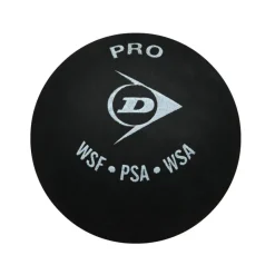 Dunlop Pro squashbal black