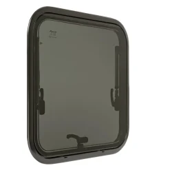 DWS Camping  Klapraam getint inclusief combihor wit 500 x 500  mm