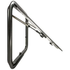 DWS Camping  Klapraam getint inclusief combihor wit 1000 x 500  mm