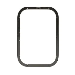 DWS Camping  Klapraam getint inclusief combihor wit 350 x 500  mm