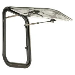 DWS Camping  Klapraam getint inclusief combihor wit 350 x 500  mm