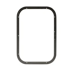 DWS Camping  Klapraam getint inclusief combihor wit 350 x 500  mm