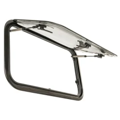 DWS Camping  Klapraam getint inclusief combihor wit 900 x 450  mm