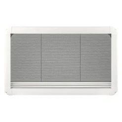 DWS Camping  Klapraam getint inclusief combihor wit 700 x 350  mm