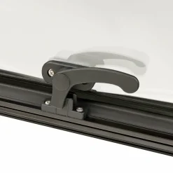 Online DWS Camping  Klapraam transparant inclusief combihor wit 700 x  350 mm