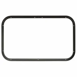 DWS Camping  Klapraam transparant inclusief combihor wit 1000 x 500 mm