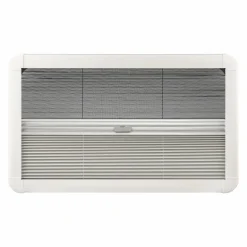 DWS Camping Klapraam transparant inclusief combihor wit 500 x 300 mm