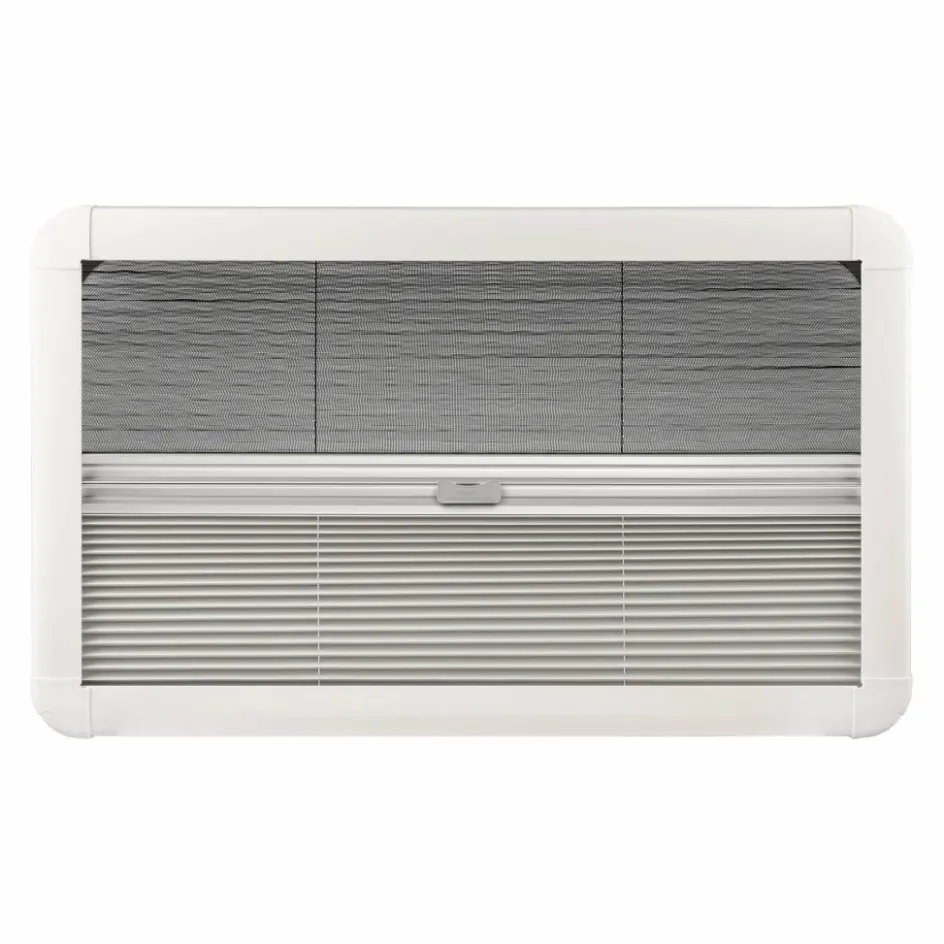 DWS Camping Klapraam transparant inclusief combihor wit 500 x 300 mm