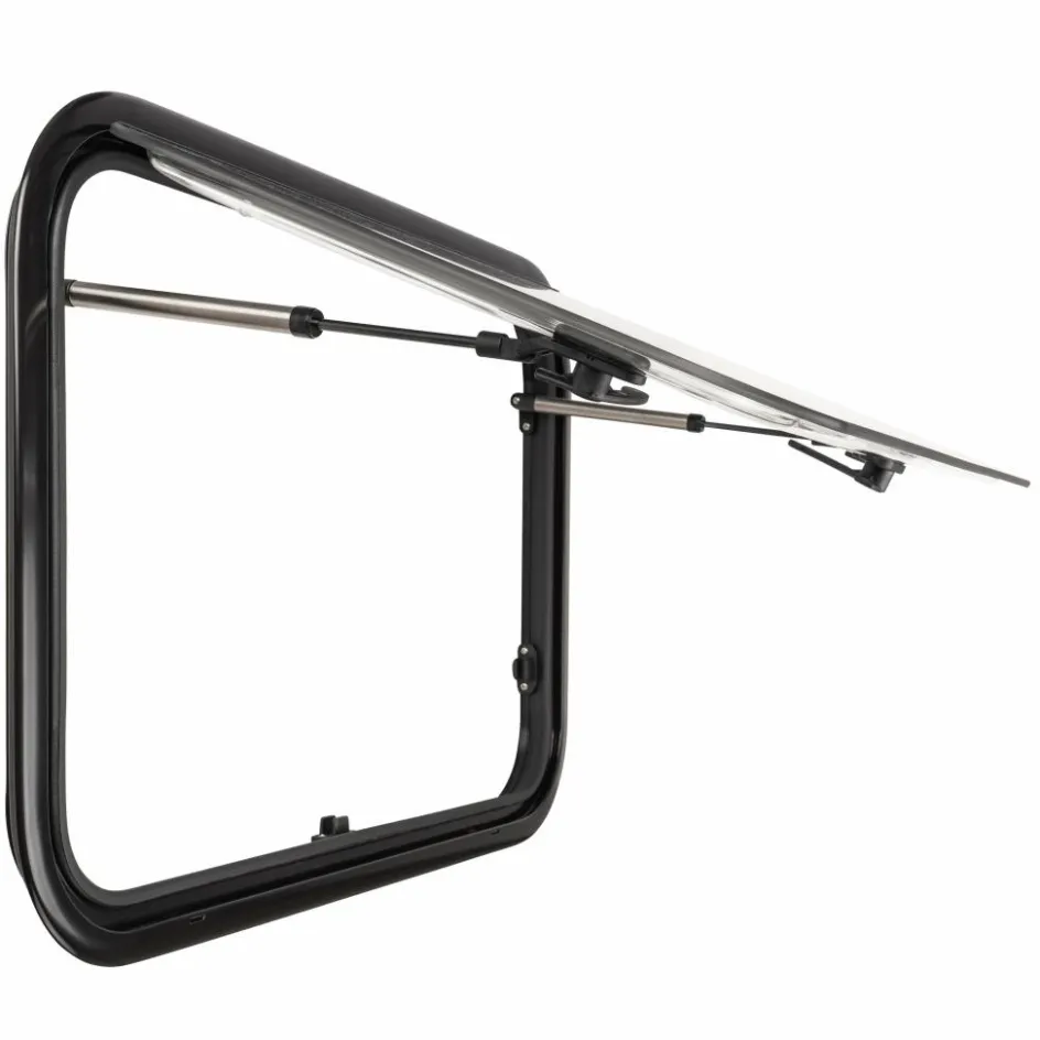 DWS Camping Klapraam transparant inclusief combihor wit 500 x 300 mm