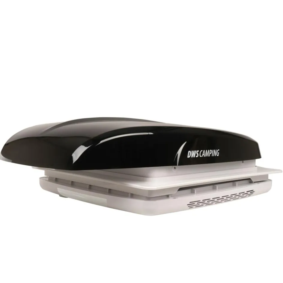 Online DWS Camping Plus Fan dakventilator 40 x 40 zwart