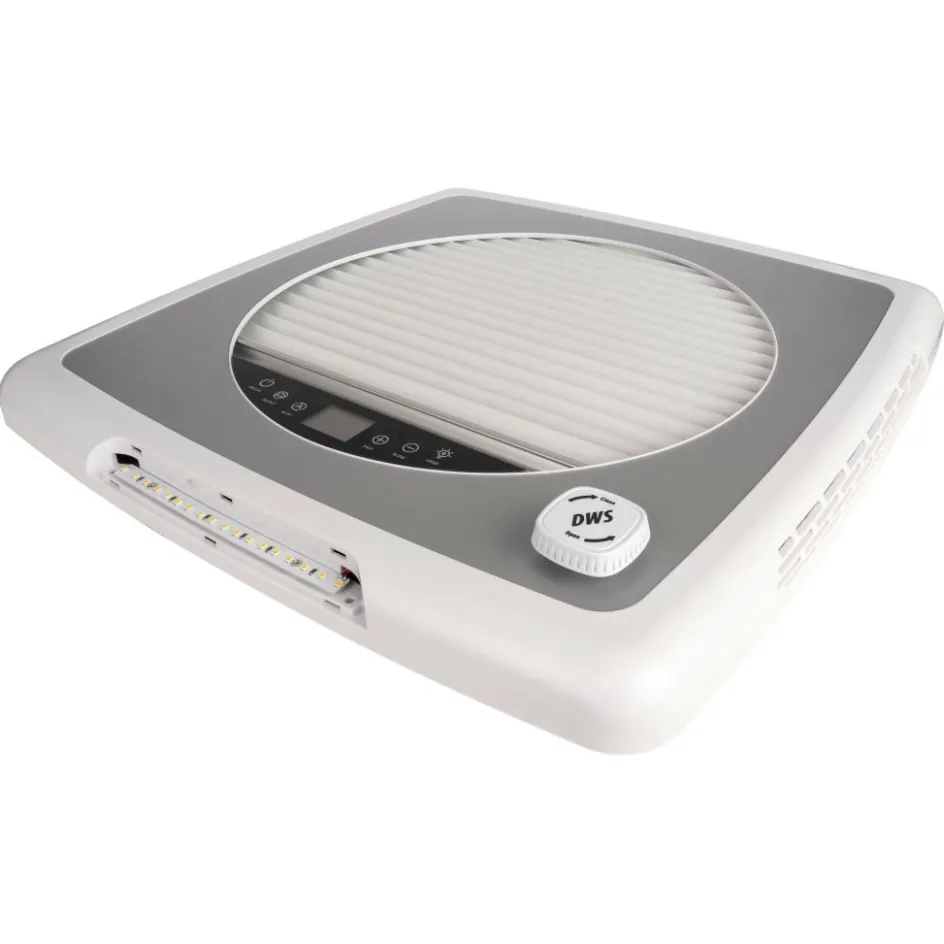 Online DWS Camping Plus Fan dakventilator 40 x 40 zwart