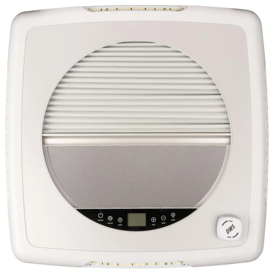 Online DWS Camping Plus Fan dakventilator 40 x 40 zwart