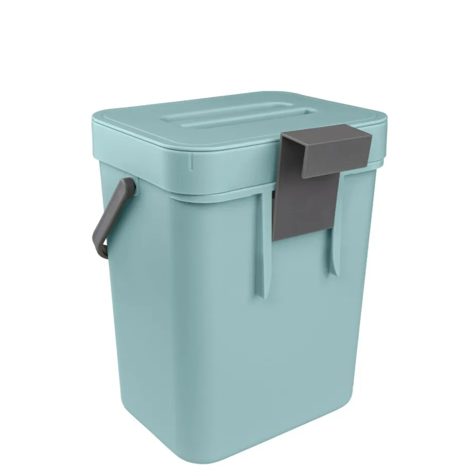 DWS Camping Prullenbak met zuignapbevestiging blauw