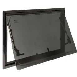 DWS Camping Rechthoekig klapraam inclusief combihor zwart 900 x 450 mm