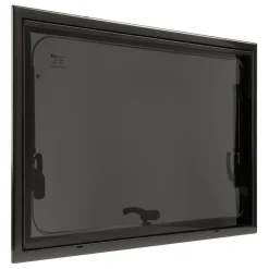 DWS Camping  Rechthoekig klapraam inclusief combihor zwart  900 x 450 mm