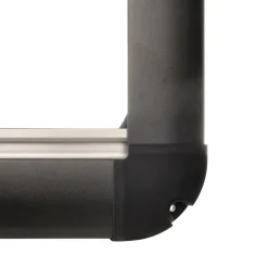 New DWS Camping  Rechthoekig klapraam inclusief combihor zwart  1000 x 500 mm