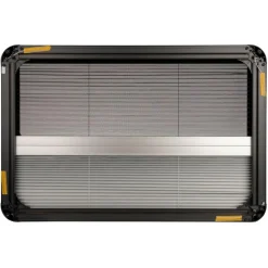 New DWS Camping  Rechthoekig klapraam inclusief combihor zwart  1000 x 500 mm