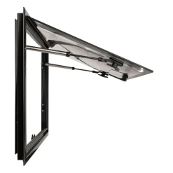 Hot DWS Camping  Rechthoekig klapraam inclusief combihor zwart 500 x 300 mm