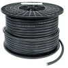 DWS Dubbel geïsoleerde kabel zwart 25 mm