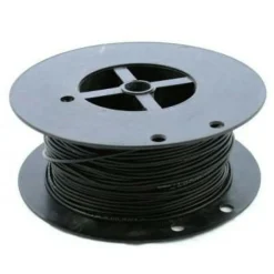 DWS Enkel montagesnoer zwart 4 mm