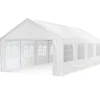 DWS Fiësta partytent 400 x 800 cm white