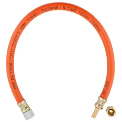 DWS Gasslang 1/4 links binnendraad x glad 8 mm 50 cm