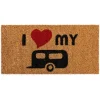 DWS I love Caravan deurmat 25 x 50 cm