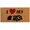 Sale DWS I love Vouwwagen deurmat 25 x 50 cm
